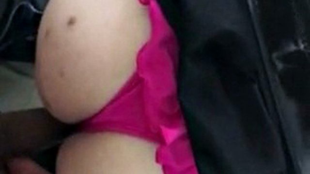 Brazilian sissy giving ass dressed as a police officer