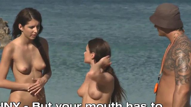facialized girls on the beach sucking dick