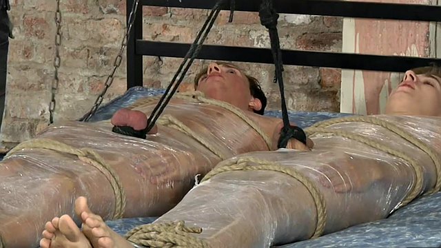 bdsm frustrated youngsters helping hands jerk and cum