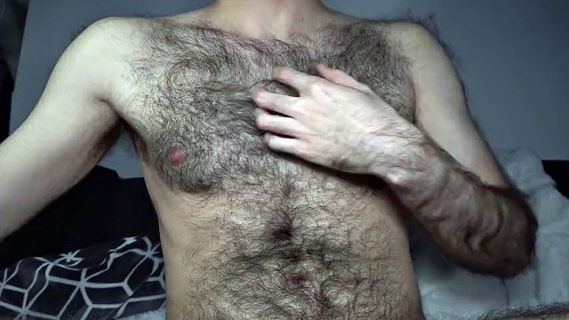 Louivmane Hairy Gay Bear Edging Rosebud Out