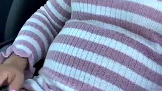 kelly cd parking horny jerks off in pink dress nude pantyhose