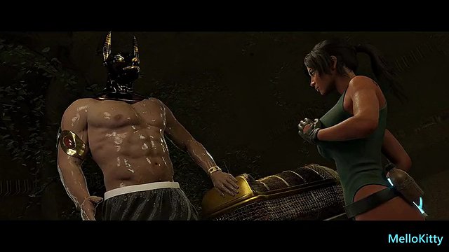Horny Lara fucks the longest monster cock in the world - Extreme 3D