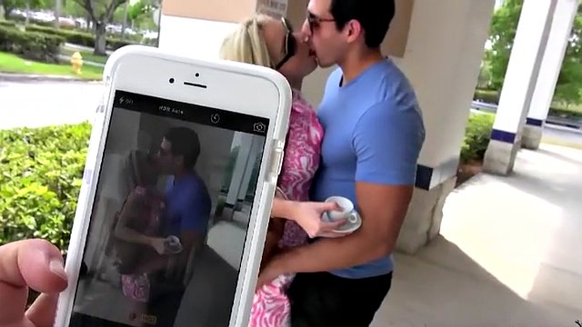 Busty blonde milf wants to take revenge on her husband