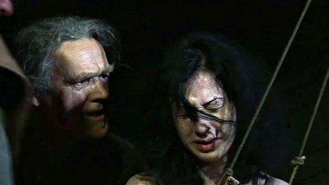 Witch Loredana Endures BDSM Gang Bang & Clothespins Breast Torment