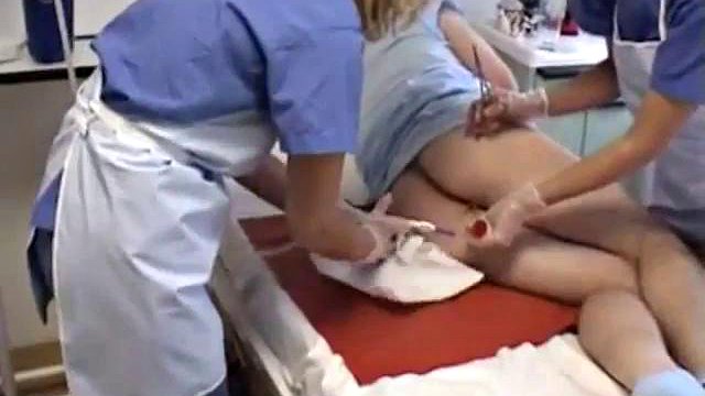 lékařský fetiš: porno zdravotní sestry, doktora a lékařské prohlídky