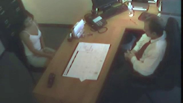 Office slut fucks the boss at work