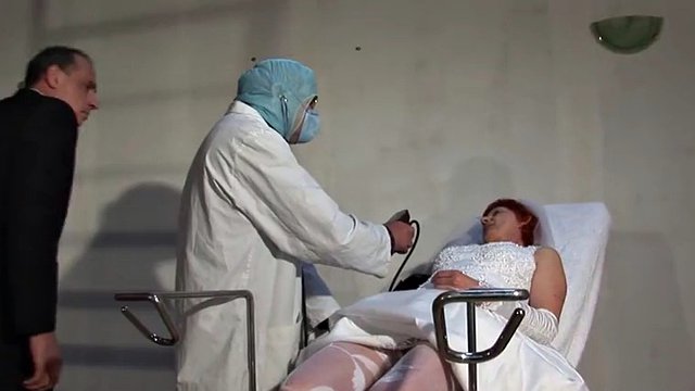 Squirting Amateur - Hairy french granny bride gets fucked with anal fisting and banana insertion