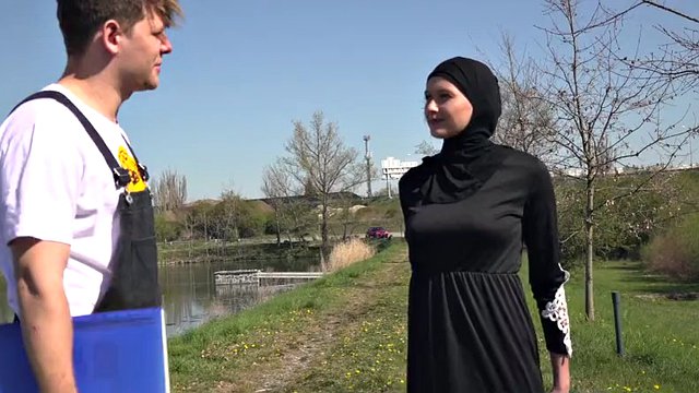 hot outdoor muslim fuck