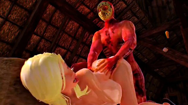 The Barn on Crystal Lake (porno animado en 3D) Monster Cock 4K
