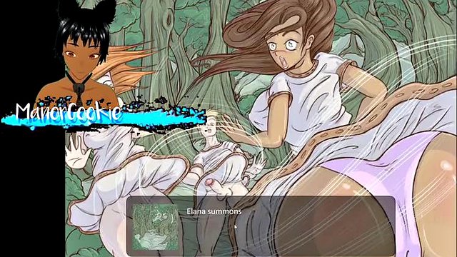 Elana campeão da luxúria - hora de ir a floresta e foder e se masturbar