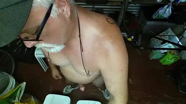 bearded step dad with his cigar