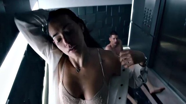 Natalie Martinez hot sex in the elevator