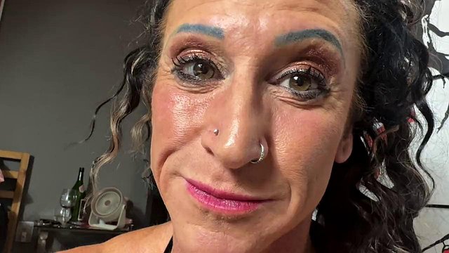 Big Tits Milf in Burpy Chokecough as Sloppy Swallow Prison