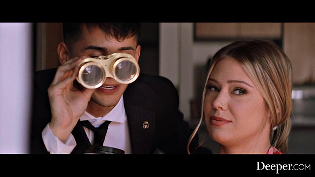 Avery Watches Sexy Anya Olsen's Lesbian Cheating with Married Neighbor