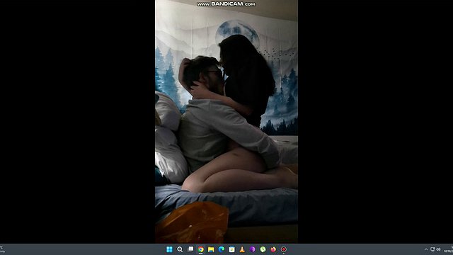 girlfriend riding on top big tits amateur homemade brunette tattoo emo cowgirl doggystyle moaning