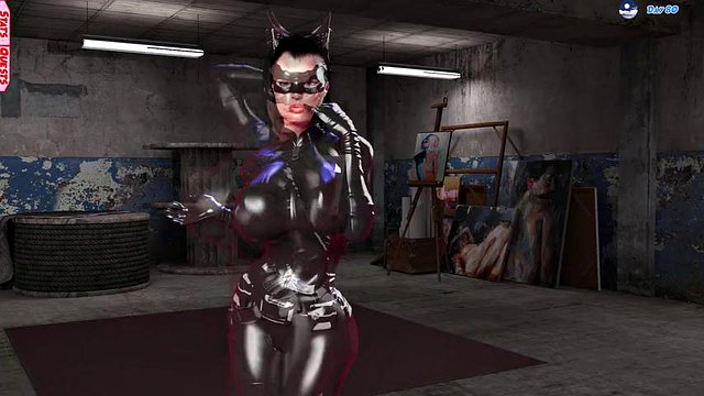 Catwoman Enjoy by the Biggest Cock Youve Ever Seen