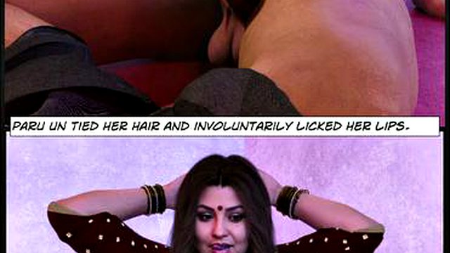 Masala Moments - Chapter 1 - Paru was kissed by her husband as her father-in-law watched