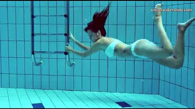 Hungarian teen Nata Szilva shows off her swimming prowess