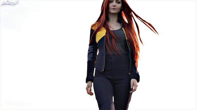X-Men Dark Phoenix Cosplay: Sia Siberia as Sweet Teen Phoenix Craves Brutal Double Penetration and G